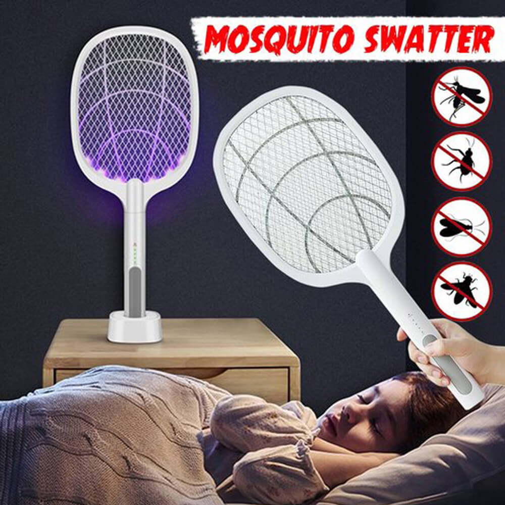 2 In 1 Rechargeable Mosquito Killer Racket